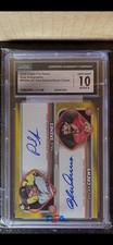 Paul Skenes & Dylan Crews 2024 Topps Pro Debut Rookie Dual Auto /25 CGC 10 MINT