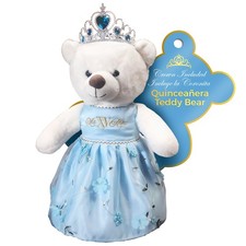 Quinceañera Teddy Bear 18-inches Tall with Dress for 15th Birthday, Quince Be...