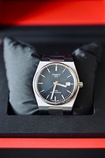 Tissot PRX Powermatic 80 40mm Blue Leather St...