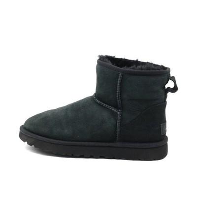 UGG Damen Classic Mini II Stiefel Schwarz Knöchelhoch Stiefeletten EU 37