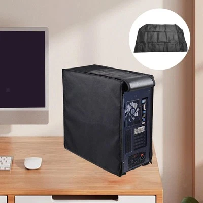 freneci Oxford Cloth Computer CPU Dust Cover Tower Case Protector for Home