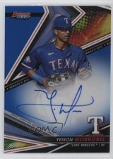 2022 Bowman's Best of Blue Refractor 112/150 Yeison Morrobel #B22-YM Auto 05ja