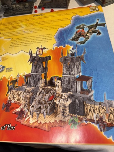 Mega Bloks Dragons Fire & Ice Portal of Fire 9889 Incomplete Set READ - Picture 7 of 7