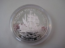 Silber Münze 10 Pesos aus Sammlung