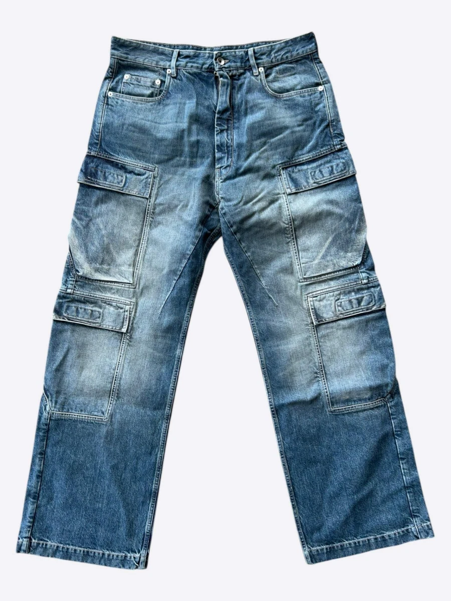 Rick Owens Blue Jeans for Men for sale | eBay