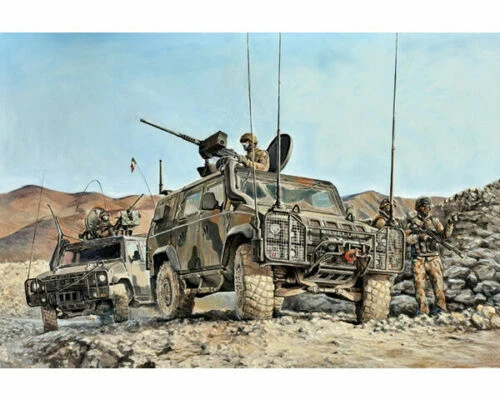 Modellini statici di veicoli militari scala 1:35 per Iveco