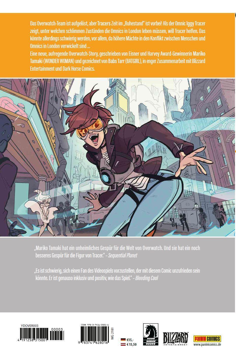 Thumbnail - Overwatch | Tracer - London Ruft | Mariko Tamaki | Taschenbuch | 120