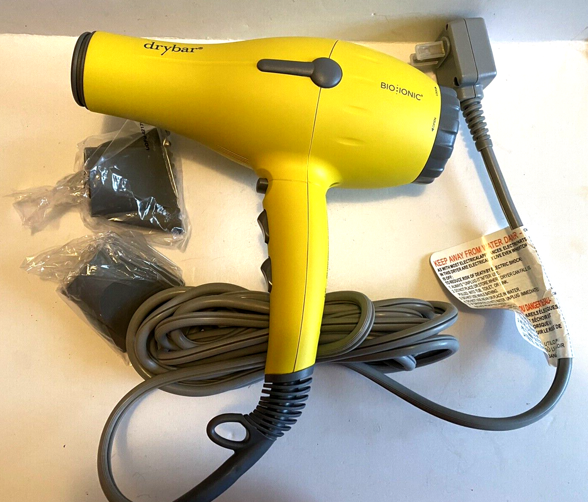 drybar Hair Blow Dryer Buttercup Lightweight standard size in