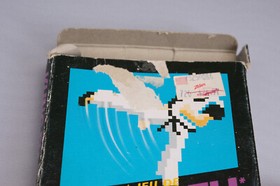 Vintage Nintendo NES Kung Fu Game Cartridge with Box 1985 (No Manual)