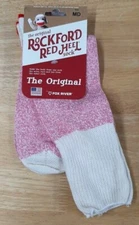 Fox River Original Rockford Red Heel Monkey Socks, Fox River 6852, 1 Pr, PK Med