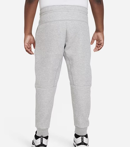 Nike Sportswear Tech Fleece Big Kids Pants Extended Sz S + Grey FD3288-063 - Picture 2 of 11