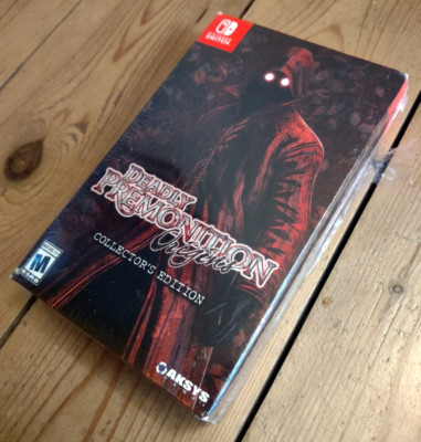 Deadly Premonition Origins Collectors Edition - Nintendo Switch - Neu + Badges