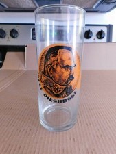 VINTAGE HISTORICAL POLISH LEADER JOZEF PILSUDSKI GLASS VASE