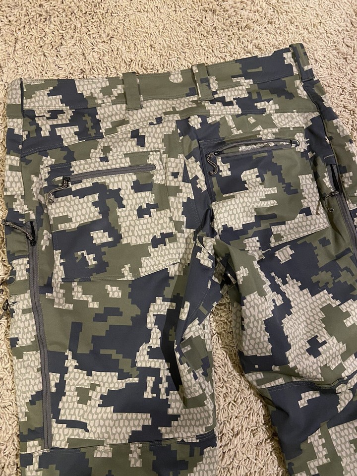 Kuiu 34R Verde Talus Hybrid Cargo Pants Knee Pads Waterproof eBay