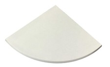 8" Premium White Quartz shower shelf - 3/4" thick