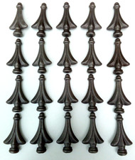 20 Weldable Metal Rail Heads Wrought Iron Gates Railings Fence Tops Finial Spear