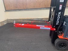 Full Fork Hitch Attachment RED (Forklift Telescopic handler Loader Trailer)