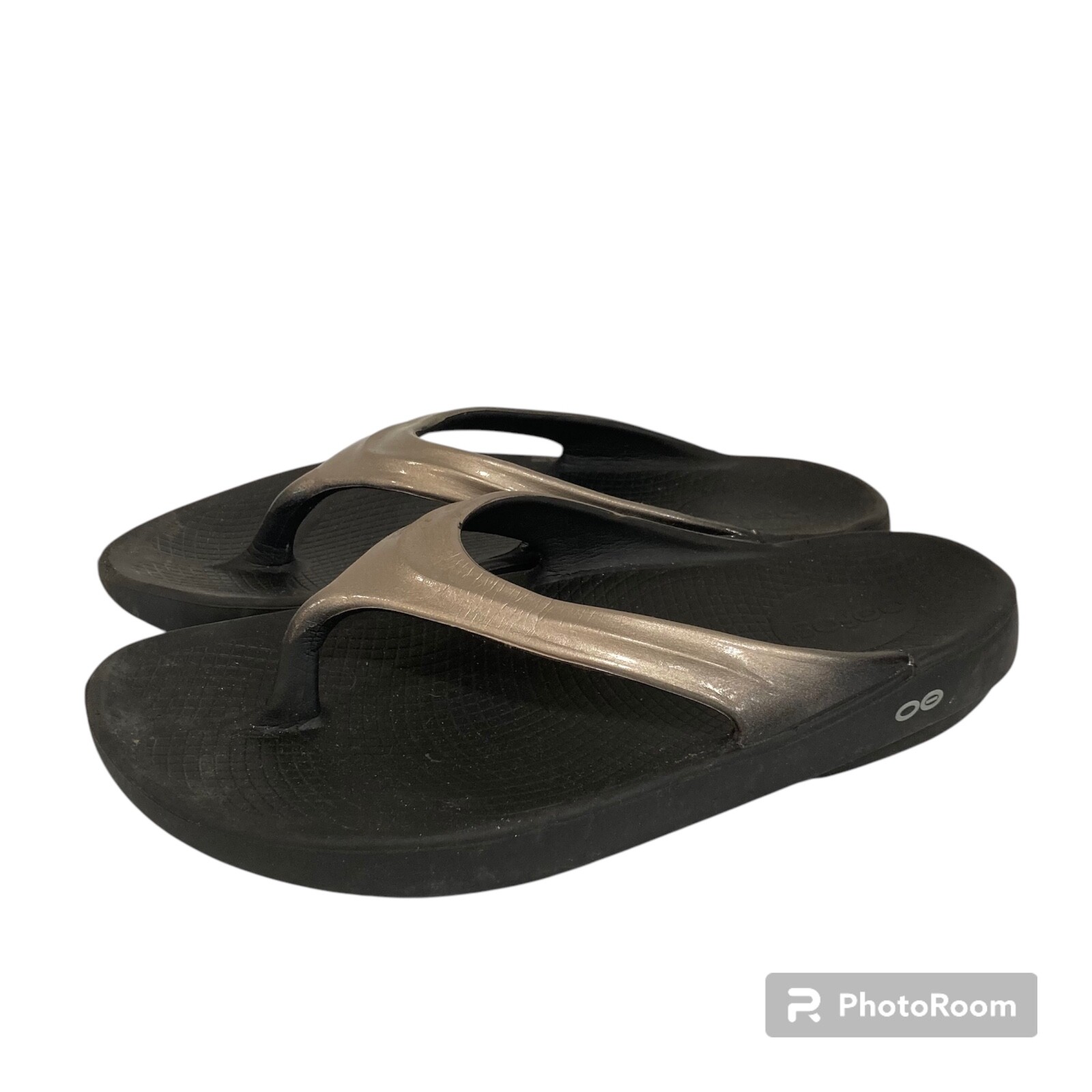 OOFOS - OOLALA Lux Recovery Flip Flop In Latte Womens Size 9 Thong Sandals