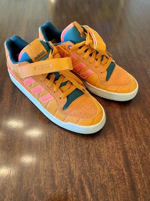 Adidas Forum Consorium Pumpkin Low Sz 9.5 Sneakers 2009 Limited Release