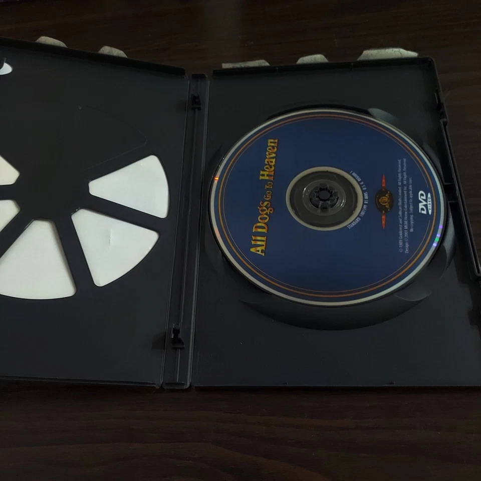 All Dogs Go To Heaven (DVD, 2010 MGM Studios) Animation Voice Loni Anderson - Image 3 of 3