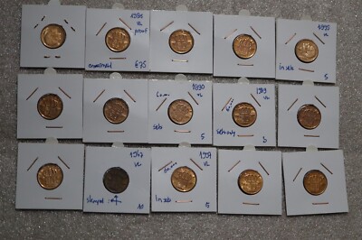     BELGIUM 50 CENTIMES SOME RARE PROOFS & FROM SETS B53 #579 BX9