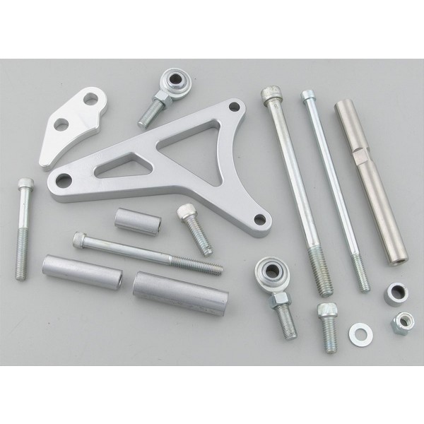 SBF Ford Polished Aluminum Alternator Mounting Bracket Small Block 289