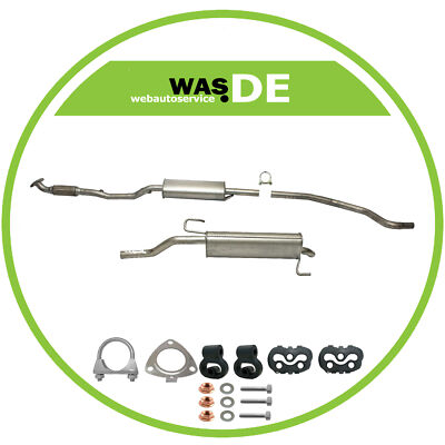 IMASAF Auspuffset/Auspuffanlage Für OPEL CORSA D 1.4 LPG S07