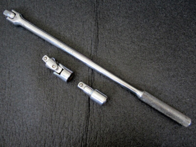 JS Tools 1/2'' Drive 17'' Flex End Breaker Bar Extension Universal Made in USA