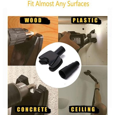 1 Set Hands-Free Dust Collector Electric Drill Dustproof Device Woodworking .vi