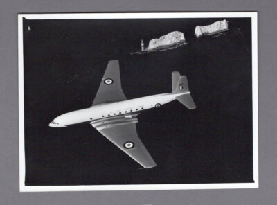RAF ROYAL AIR FORCE DE HAVILLAND COMET C2 ORIGINAL VINTAGE AIR MINISTRY PHOTO 3