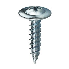 Dottie KWT812 #8 x 1/2'' Phillips Wafer Head K-Lath Metal Piercing Screws, 500ct