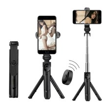 Selfie Stick Tripod Bluetooth Remote Stand For iPhone 16/15/14/13/12/11 Pro Max