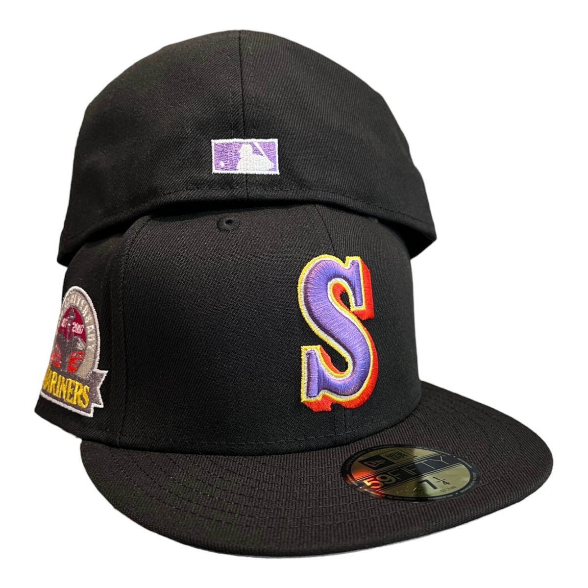 帽子 NEW ERA SEATTLE MARINERS 30th 7 3/4 New Era Seattle Mariners 30th Anniversary Patch Mint Pack UV