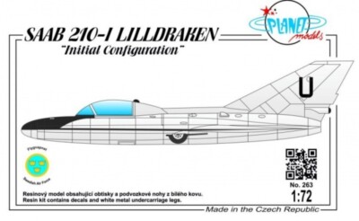 MW22 PLANET MODELS CMKPLT263 SAAB 210-I LILLDRAKEN ''INITIAL CONFIGURATION'' FLUGZ