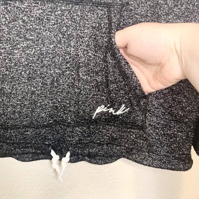 Sweatshirt Victoria's Secret PINK - Marled, Coupe Oversize - Neuf Avec étiquettes - Taille Plus