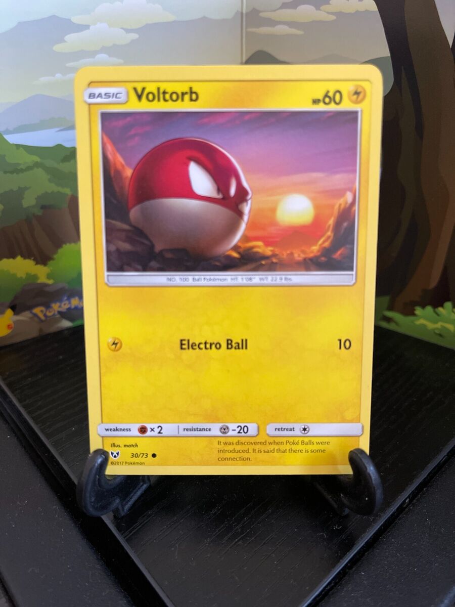 Pokemon Shining Legends Common Voltorb #30 