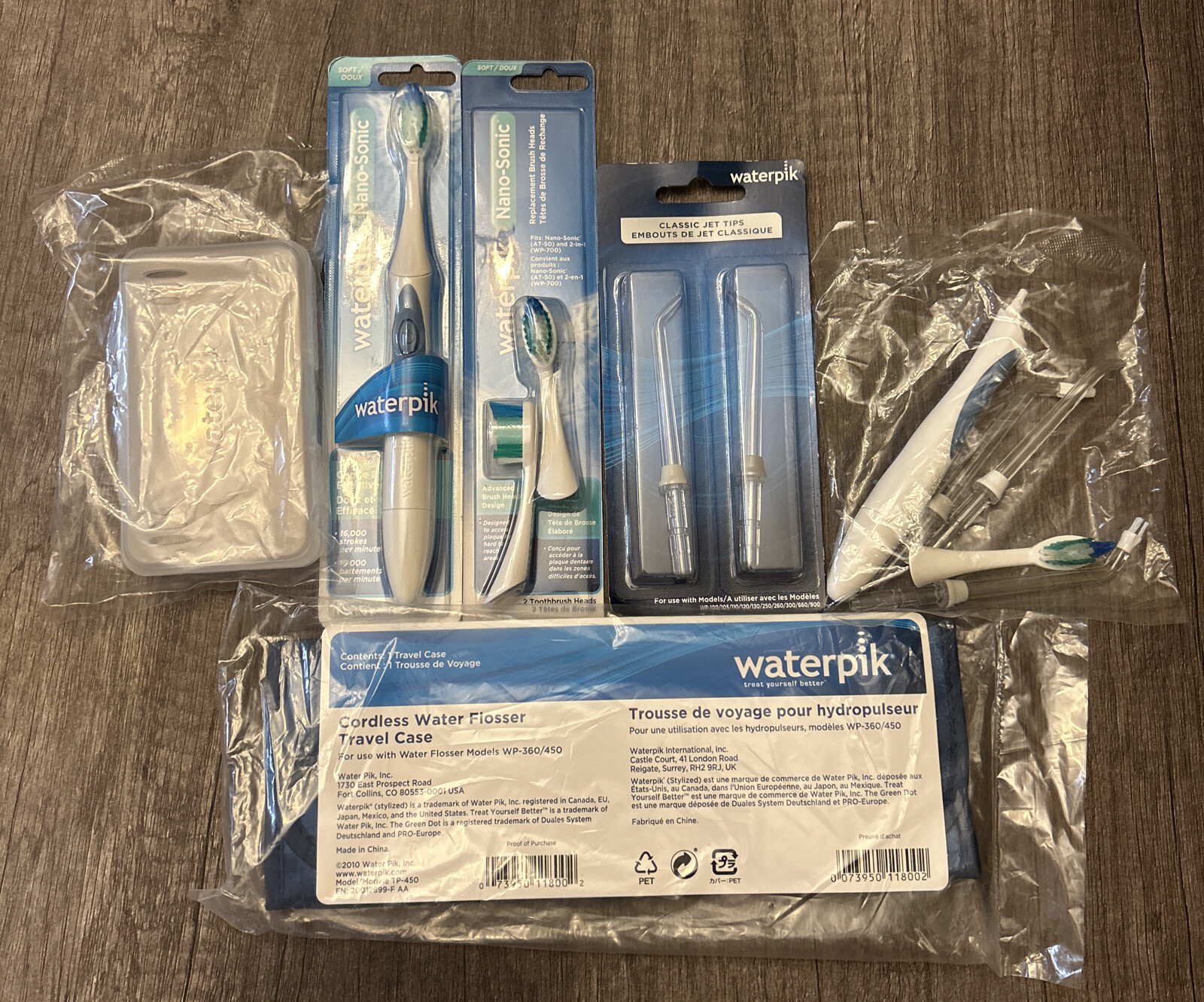 Waterpik Nano Sonic Toothbrush And Waterflosser Parts eBay