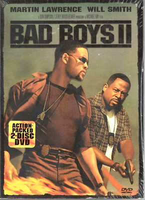 Bad Boys II [DVD, 2003, Widescreen 2-Disc Set] Martin Lawrence/Will Smith - New