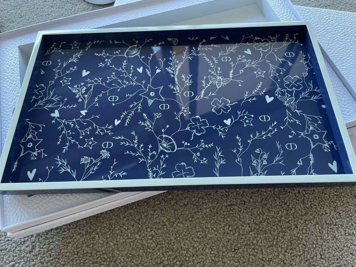 Brand New in Box Christian Dior Lacquered Tray Home Decor