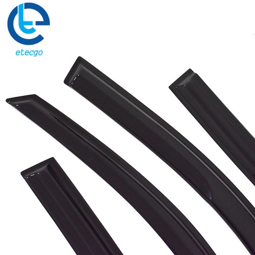Fit For Honda Accord 2003-07 4 Door Sedan Window Visor Vent Sun Shade Rain Guard - Picture 8 of 10