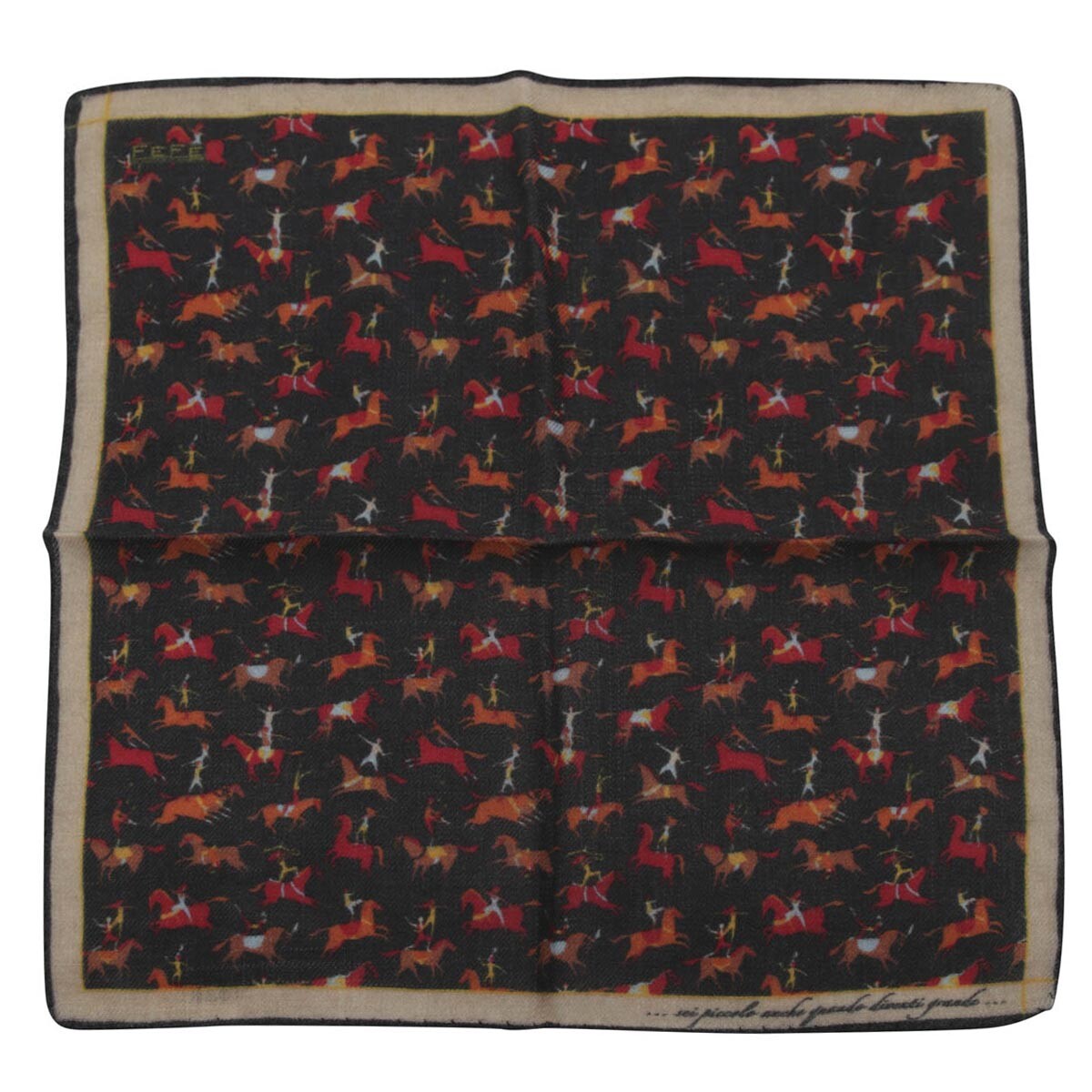 НОВАЯ ШАПОЧКА FEFE POCHETTE из 100% ШЕРСТИ РАЗМЕРОМ 12,75x12,75 FP102