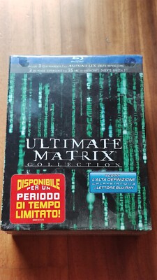 MATRIX ULTIMATE COLLECTION Box Serie 3 Filme + Animatrix + DB !Versiegelt!