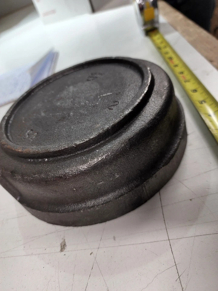 Anvil 6" Pipe Size Round Cap USA Malleable Iron FNPT Threaded Class 150 25CG56 - Image 3 of 3