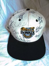 Barrie Colts Hockey Cap/Hat Team Signed 1996 - 1997 Daniel Tkaczuk Dewalt Challe
