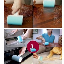 Washable Sticking Lint Roller Hair Remover Pet Cat Dog Hair Tool Removal Cleaner