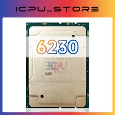 Intel Xeon Gold 6230 SRF8W 2.1GHz 20Cores 125W LGA3647 CPU Processor