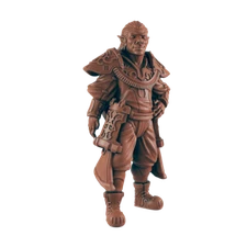 Elven Noble - Bolts and Brimstone - Minis - EC3D - Cyber Punk - SciFi RPG