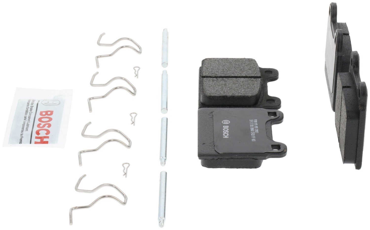 For 1981-1982 Ferrari 308 GTBi Bosch QuietCast Ceramic Brake Pads Front