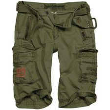 Surplus Royal Shorts Mens Cargo Heavy Duty Bottoms Cotton Summer Royal Green