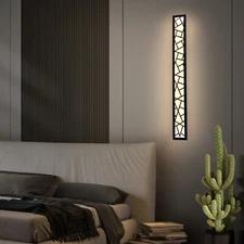 LED Wall Light Sconce Waterproof Outdoor Modern Lamp Exterior Lights Long Strip